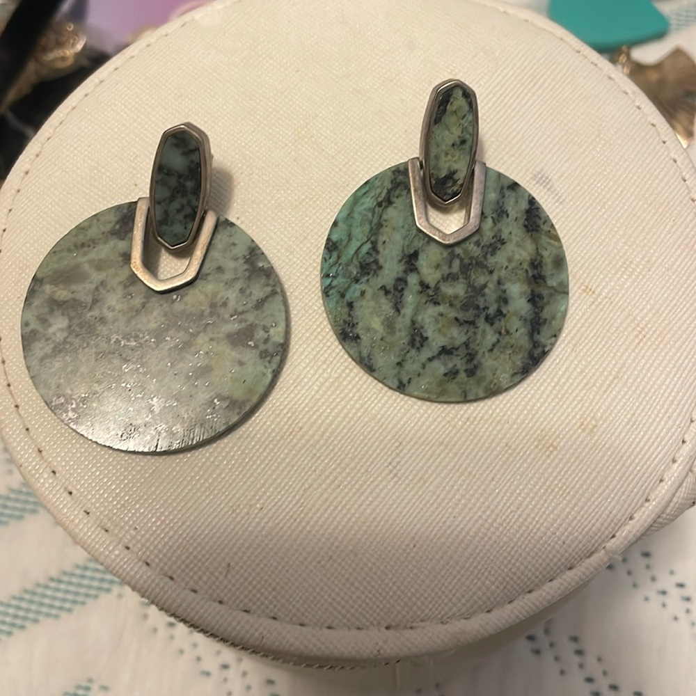 Kendra Scott turquoise earrings